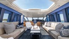Crystal Blue boat saloon