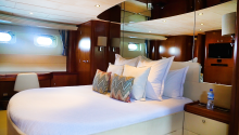 Aurora yacht cabin